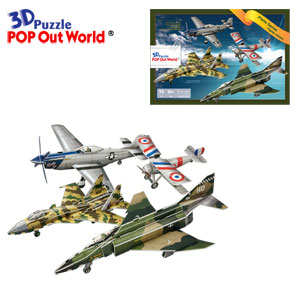 3D Puzzle Plane Series-Fighter History  Made in Korea